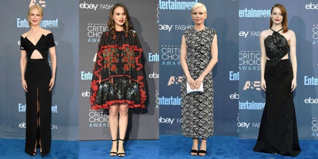 red carpet dei critics choice awards