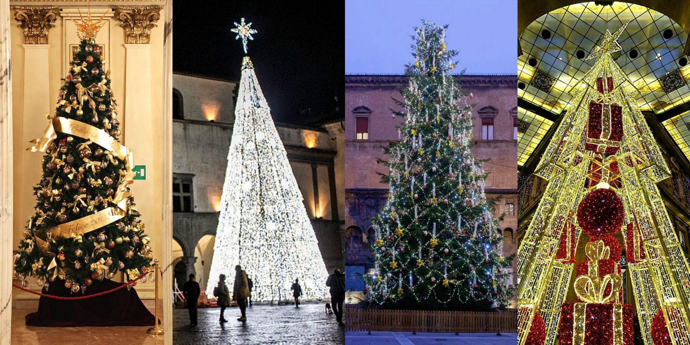 Alberi Di Natale Belli.Alberi Di Natale Ecco I Piu Belli In Italia Del 2016