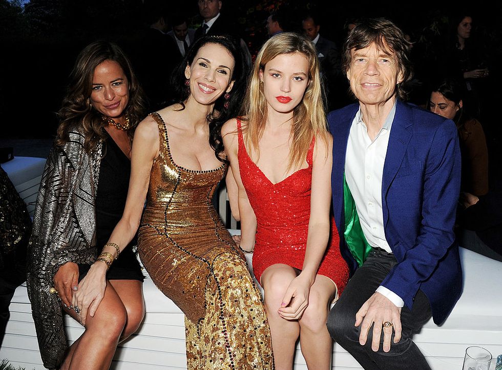 Mick Jagger figlie  famiglia