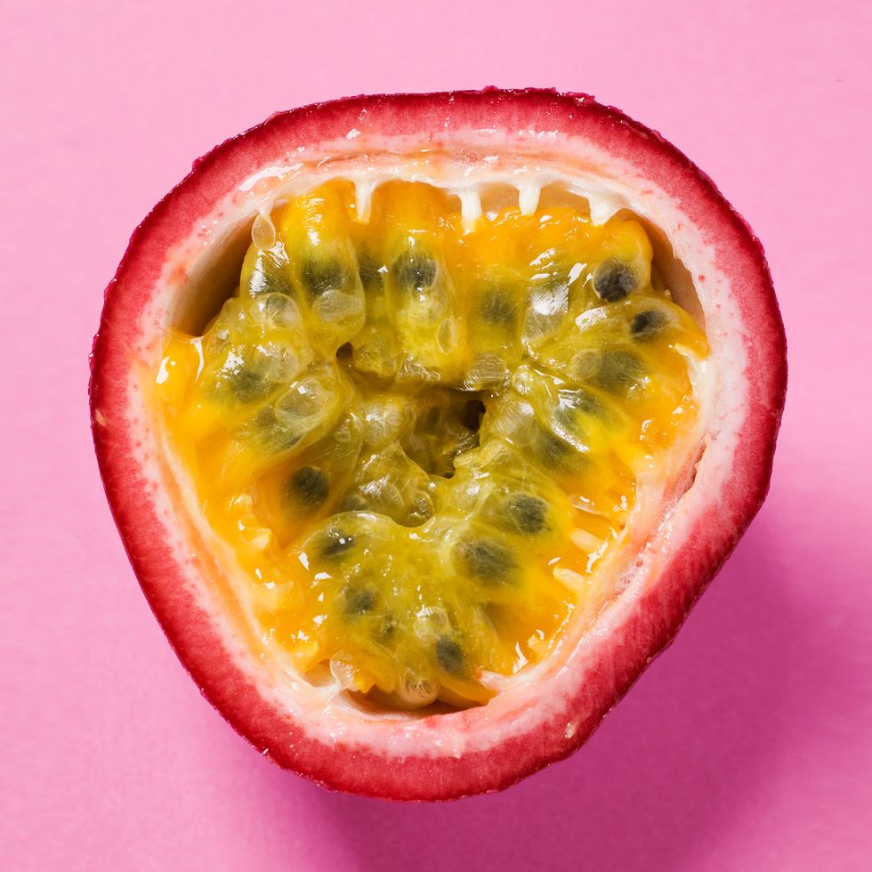 <p>"The passion fruit is one of my favorite winter fruits because it provides a tangy dessert for only 17 calories per fruit,"&nbsp;says Gorin. "One piece of fruit also provides nine&nbsp;percent of the daily value for immunity-boosting vitamin C. You'll know it's ready to eat when the skin is shriveled."</p>