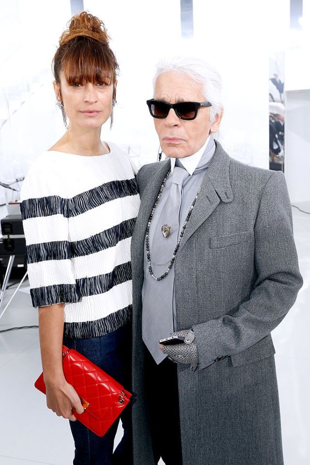 <p>Con Karl&nbsp;Lagerfeld.<span class="redactor-invisible-space" data-verified="redactor" data-redactor-tag="span" data-redactor-class="redactor-invisible-space"></span></p>