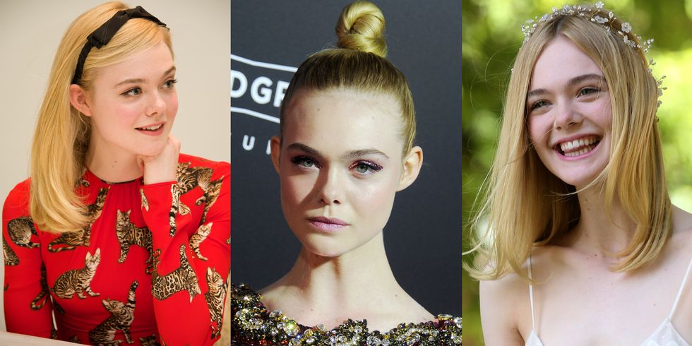 <p>Elle Fanning doesn't allow herself to be boxed in to just&nbsp;one look when it comes to hair and makeup. Sweet and prim?&nbsp;&nbsp;She nails it. Tough and metallic? She's got that, too.&nbsp;But our favorite Fanning look is when she wholly embraces the fact that she looks like a fairy princess, ethereal headband and all.</p>