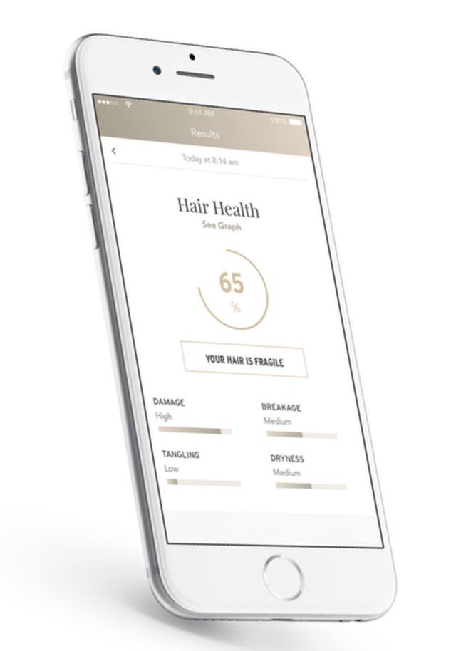 La spazzola elettrica per capelli Kérastase Whitings Hair Coach si collega allo smarthphone e ti dice se i capelli sono sani