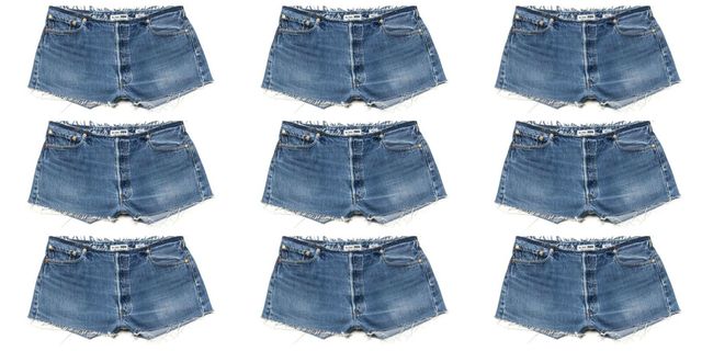 shorts jeans redone per la moda estate 2017