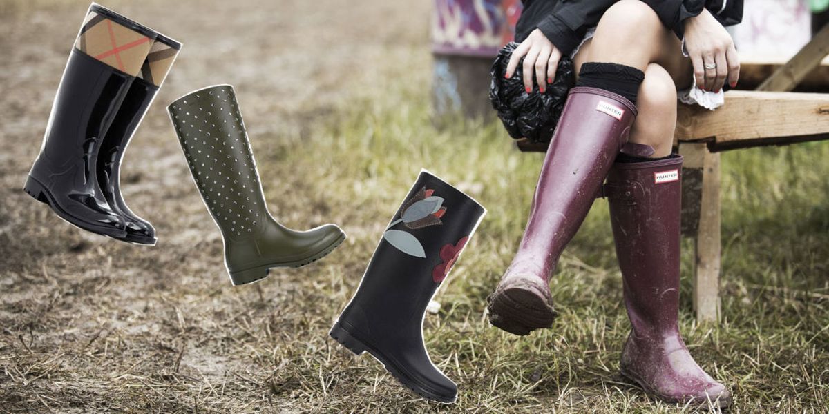 Stivali di gomma da donna per la pioggia