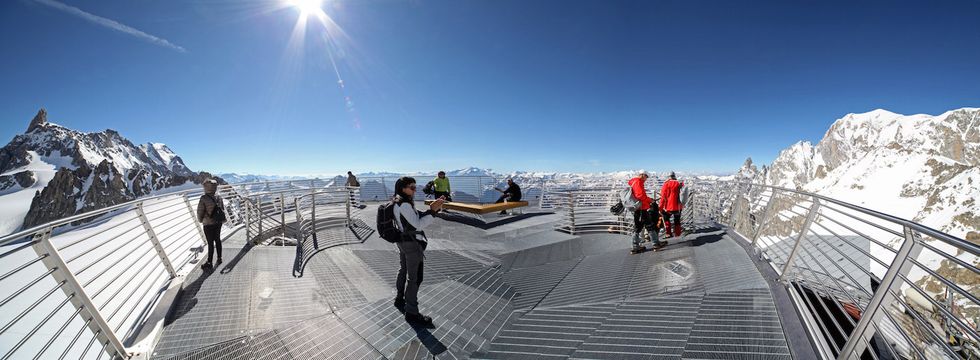 Skyway Monte Bianco - Terrazza Panoramica