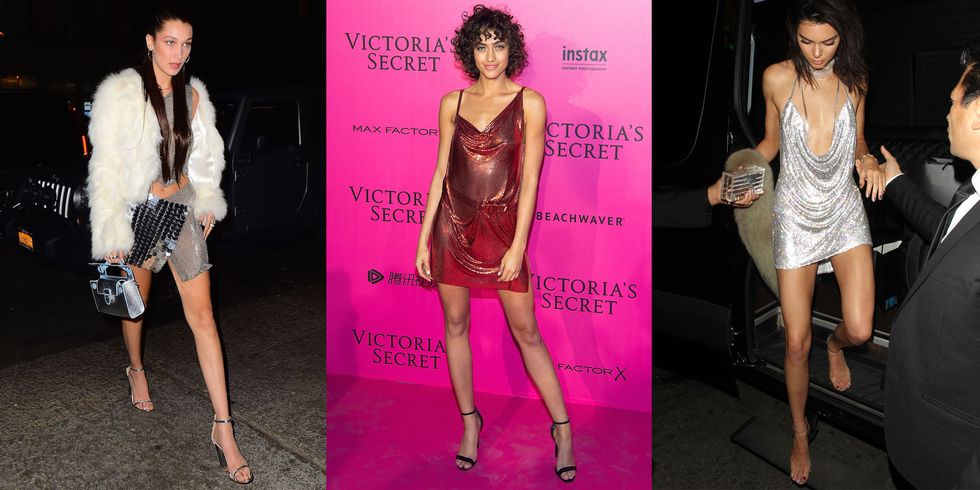 <p>Bella Hadid, Alanna Harrington and Kendall Jenner are just a few of the ladies who got the ball rolling on evening's latest sexy trend—chain mail everything. It's equal parts armor and party dress and we can't think of a better mix for the year ahead.</p>