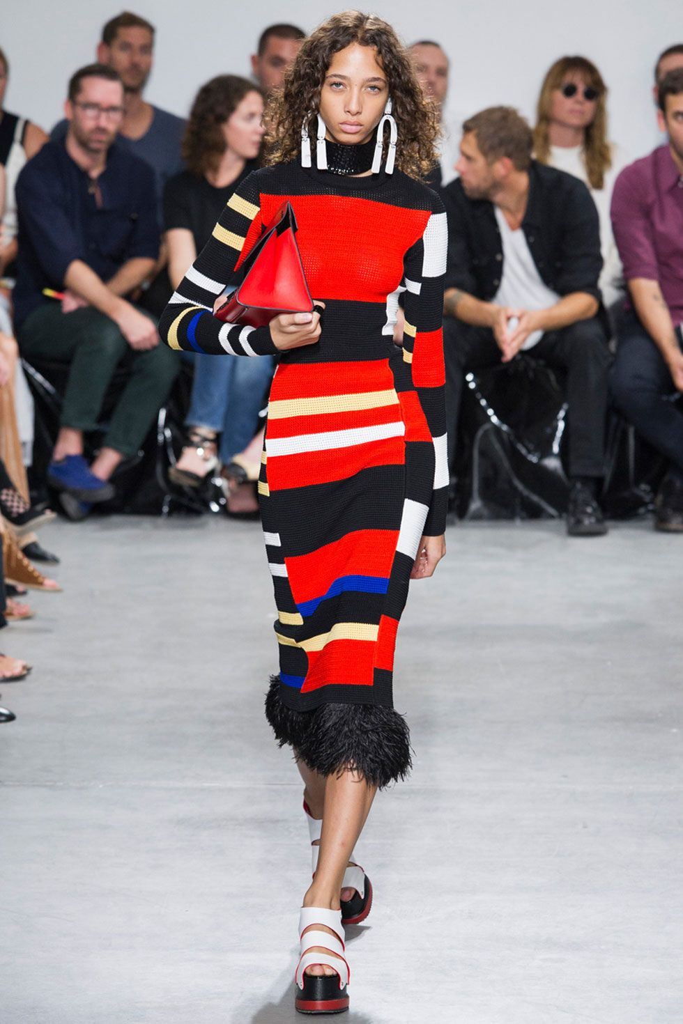 <p>While stripes are hardly new, the graphic colorful approach, as seen at&nbsp;Proenza Schouler, is the way to wear them now.&nbsp;</p>