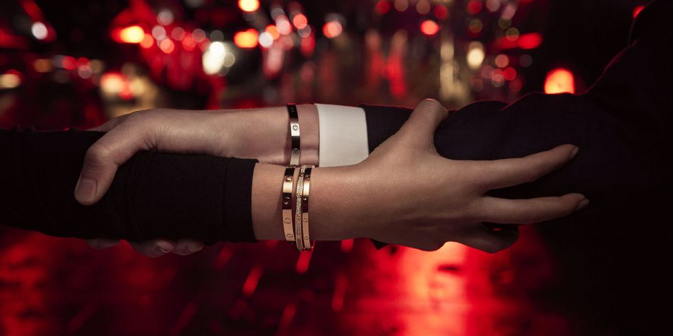 Gioielli San valentino per lei e per lui: braccialetti Love di Cartier
