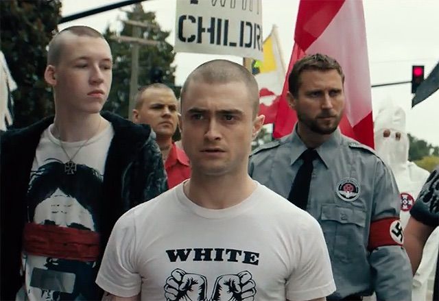 Daniel Radcliffe in una scena di Imperium.