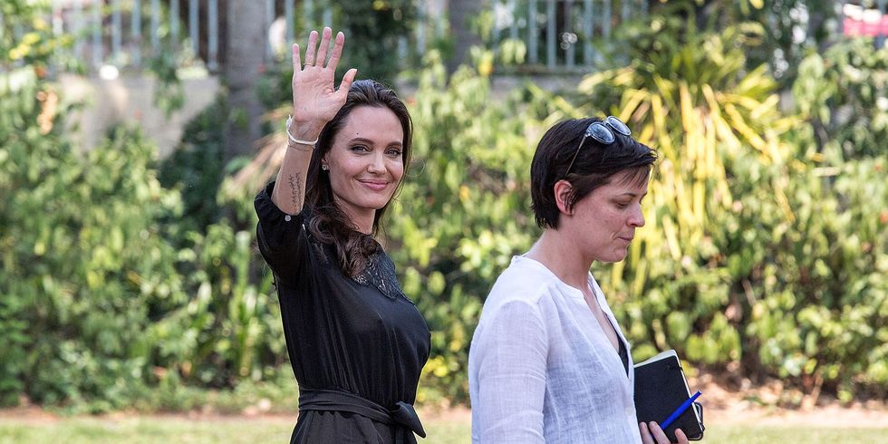 Angelina Jolie in Cambogia