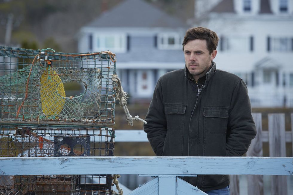 Casey Affleck in Manchester by the sea.