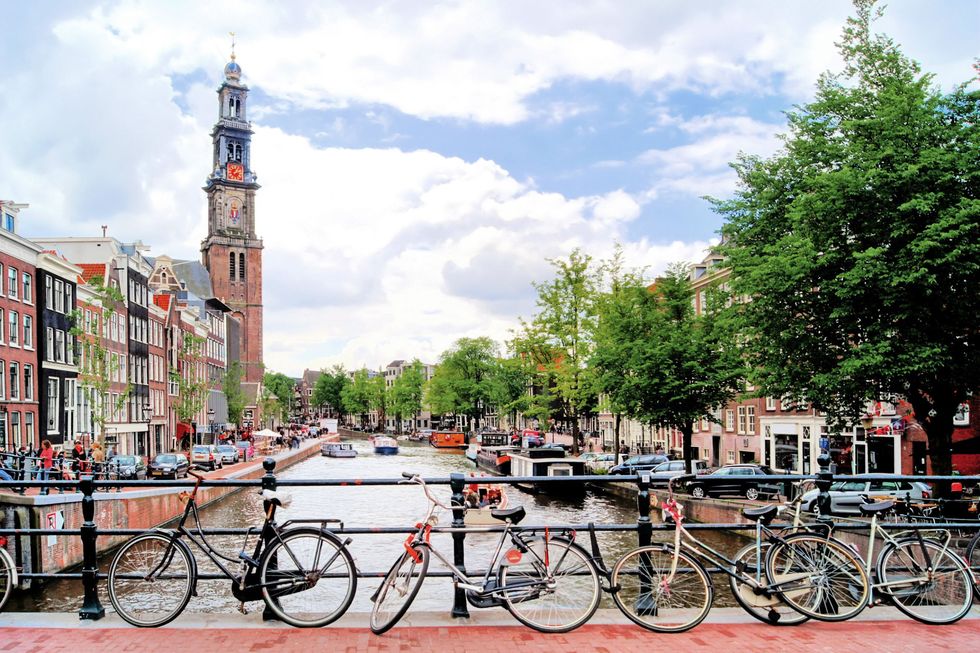 <p>"I absolutely adore <a href="http://go.spot.com/2IAl/2phPhU5oNA">Amsterdam</a> and here's why: It's a beautiful bite-size European city, so it is a wonderful introduction to the continent for first-timers to Europe. Filled with art, canals, cobblestones, and flowers, it has all the history of Paris and Rome, but it's not overwhelming and is very easily walkable (or bikeable). Everyone is friendly and helpful, and most people speak English, so it's easy to ask for directions or recommendations. Trains and buses are very accessible which make day trips to smaller towns convenient and fun. I once spent an afternoon at a cheese market in the town of Gouda, which was a blast." —<em data-redactor-tag="em">Juliana Dever of </em><em data-redactor-tag="em"><a href="http://www.cleverdeverwherever.com/">Clever Dever Wherever</a></em></p><p><span class="redactor-invisible-space" data-verified="redactor" data-redactor-tag="span" data-redactor-class="redactor-invisible-space"></span></p>