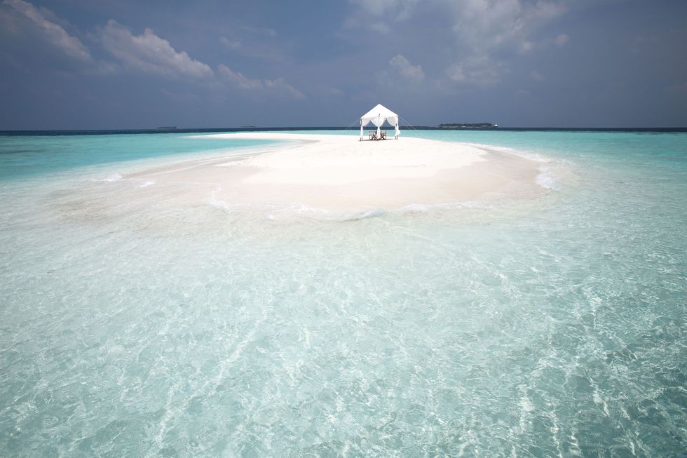 <p><span>If you're looking for a location to celebrate the start of your married life, the tiny&nbsp;</span><span>reef-fringed island of Baros in the Maldives is Utopia. It's a realm of beachfront villas with their own plunge pools and outdoor garden showers, and water villas that&nbsp;</span><span>line a curving boardwalk. Book into the spa for a pampering couple's massage,&nbsp;</span><span>and then set sail on </span><i data-redactor-tag="i">Nooma</i><span>, the resort's traditional wooden boat, for a romantic&nbsp;</span><span>dinner where the only interruption might be a passing turtle or manta ray.</span></p><p><i data-redactor-tag="i">Seven nights for the price of six, from £1,905 a person B&amp;B, including flights from London Heathrow with Emirates and shared seaplane transfers with Carrier (<a href="http://www.carrier.co.uk" target="_blank" data-tracking-id="recirc-text-link">carrier.co.uk</a>). The Harper's Bazaar Experience: a complimentary dolphin cruise with champagne and canapés. Ring 0161 492 1357 and quote 'Harper's Bazaar' to book.&nbsp;</i><span>Valid for&nbsp;</span><span>travel from 1 May to 30 September 2017; book a minimum of 90 days prior to travel and by 28 February 2017.</span></p>