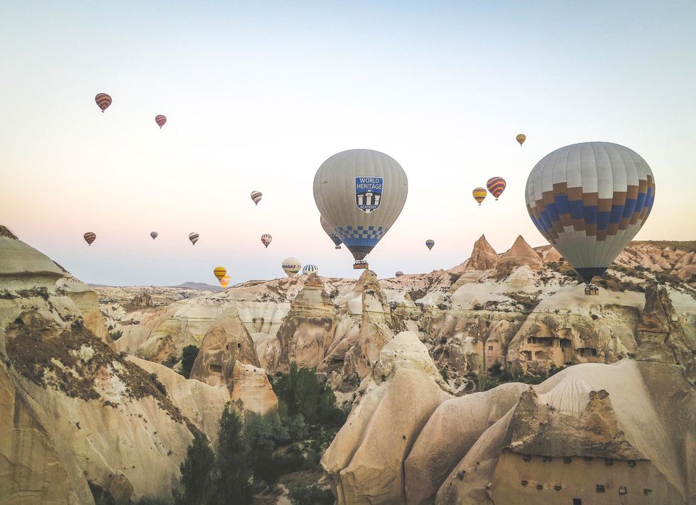 <p>"So far, it's <a href="http://www.tourismturkey.org/destination/cappadocia">Cappadocia</a>, <a href="http://go.spot.com/2IAl/7FEd4rWzNA">Turkey</a>. We travel to explore the unfamiliar and we haven't been to many places as otherworldly as Cappadocia. It's a magical, alien-like place." —<em data-redactor-tag="em">JB Macatulad, co-founder of </em><em data-redactor-tag="em"><a href="http://www.willflyforfood.net/">Will Fly for Food</a></em></p><p><br></p>
