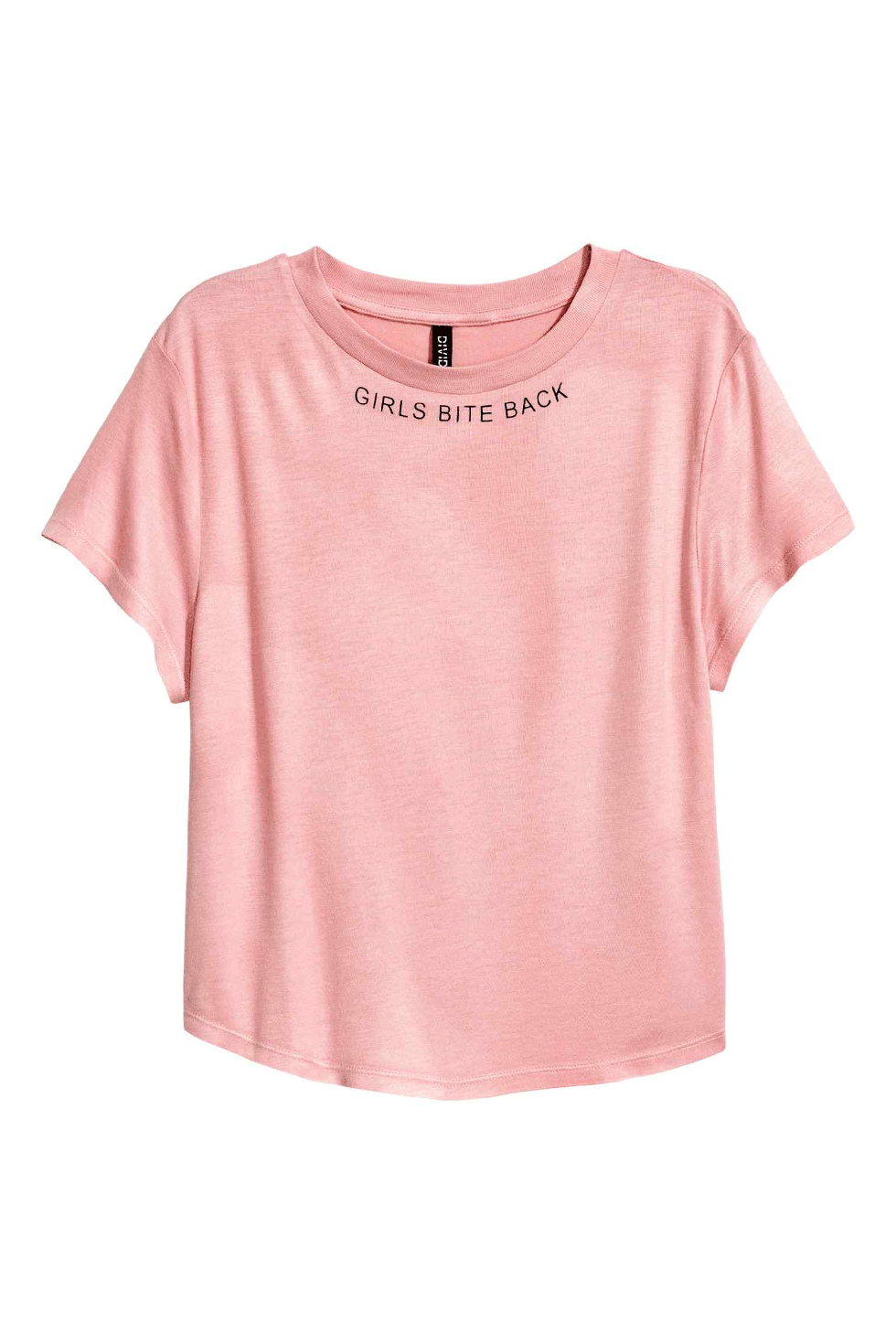 <p>Colore tenero, messaggio forte.</p><p>T-shirt: <strong data-redactor-tag="strong" data-verified="redactor">H&amp;M</strong></p>