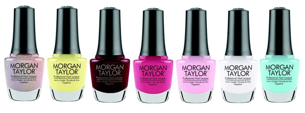 <p>Though we don't expect to see these shades appear on the tips of any royalty IRL, these Morgan Taylor <em data-redactor-tag="em" data-verified="redactor">Beauty &amp; The Beast</em>-inspired shades are cartoonishly bright and unabashedly fun. Our top pick? Days In The Sun (second from left), a sunny yellow with a hint or iridescence.&nbsp;</p>