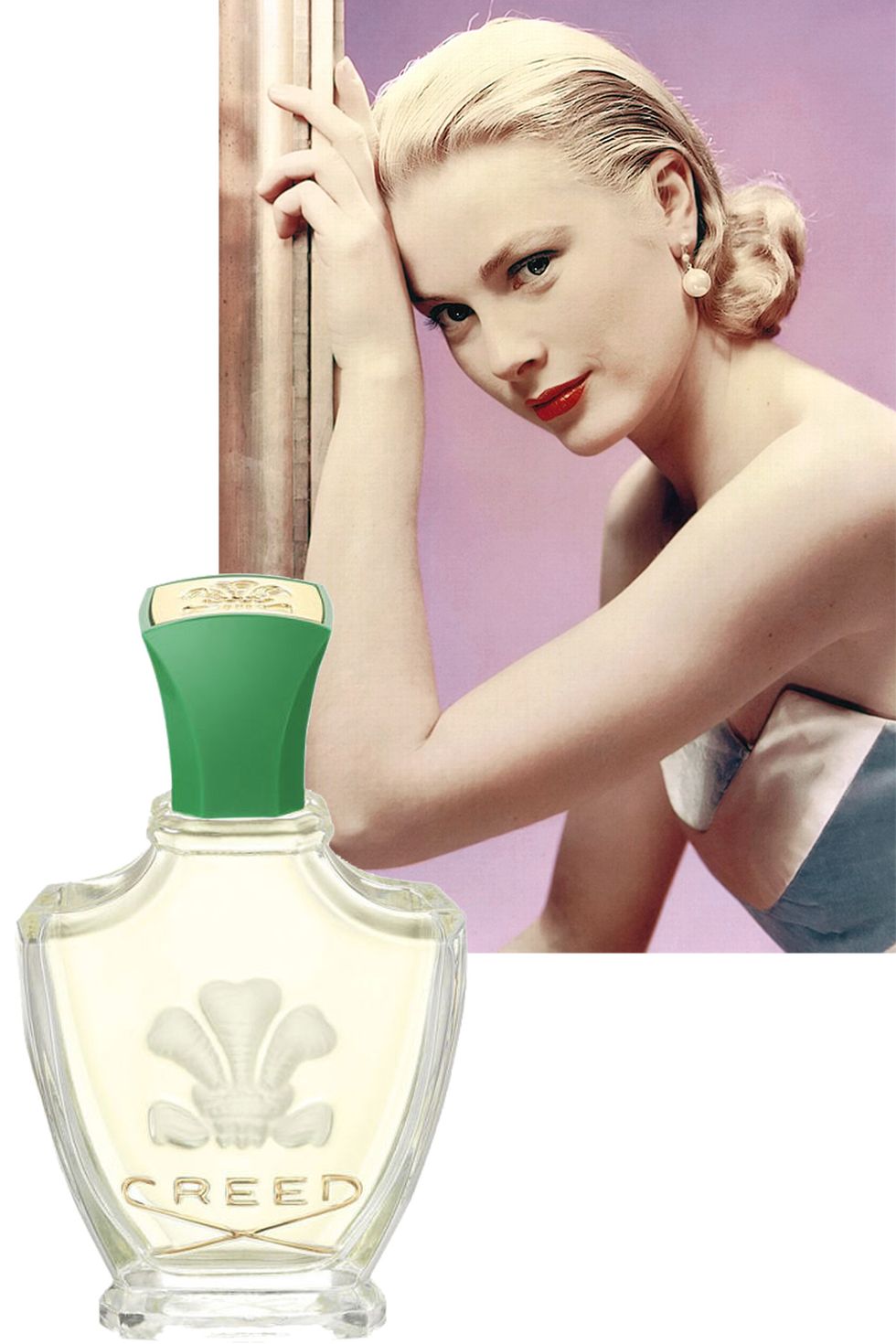 <p>Actress Grace Kelly fulfilled the&nbsp;ultimate Hollywood story when she married Prince Rainier III, becoming the Princess of Monaco. On her wedding day, Kelly wore Creed Fleurissimo perfume, a powdery floral scent,&nbsp;which had been commissioned for the occasion.&nbsp;</p>