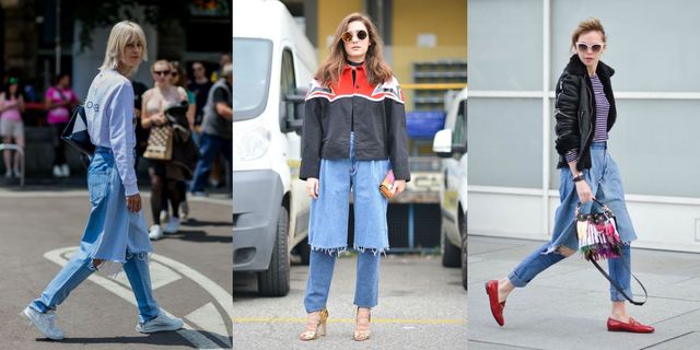 jeans strappati ksenia schnaider tendenza moda 2017