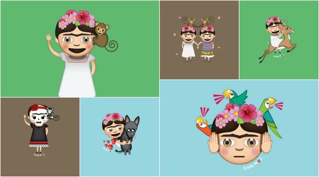 FridaMoji, le emoji ispirate a Frida Khalo