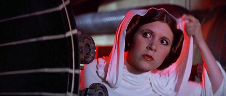 <p>Some<em data-redactor-tag="em" data-verified="redactor"> Star Wars </em>facts: Leia Organa was the Princess of Alderaan (the title, sadly, was stripped when the planet was blown-up). Her unusual buns signified her position in society, hence why she ditched them for braids and buns once she took on a military role in The Resistance.</p>