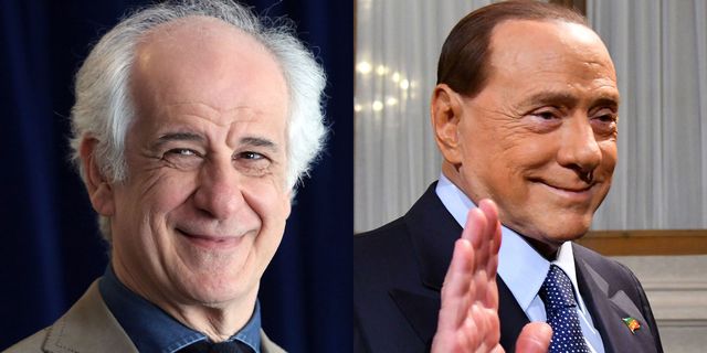 Toni Servillo e Silvio Berlusconi