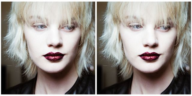 make up labbra: i rosseti metallizzati di tendenza su Instagram