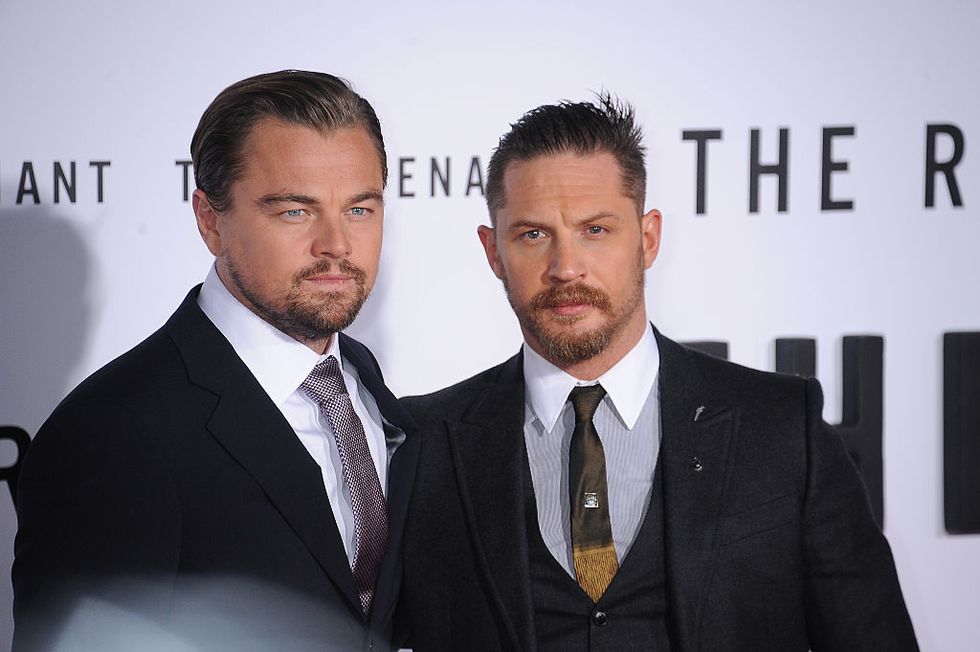 Leonardo DiCaprio e Tom Hardy alla premiere  'The Revenant' - 2015