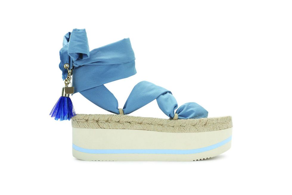 Idee moda 2018 per mamme come i sandali con zeppa di O bag
