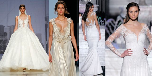 Gli abiti da sposa della moda 2018 più belli della Barcellona Bridal fashion week