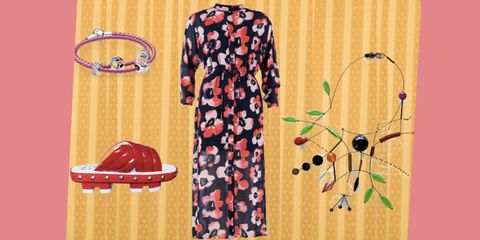 Sleeve, Pattern, Creative arts, Peach, Design, Visual arts, Fruit, Day dress, Pattern, One-piece garment, 