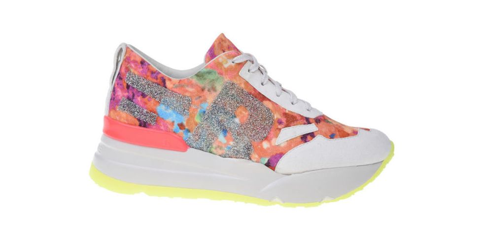 Sneakers colorate a fiori di Ruco LIne