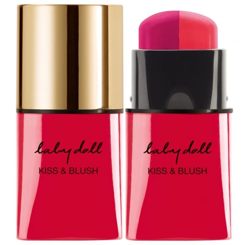 <p>Usa queste due tonalità insieme sulle labbra o sulle guance: conferiscono un colore morbido e sono molto carini!</p><p><em data-redactor-tag="em" data-verified="redactor">YSL Baby Doll Kiss &amp; Blush Duo Stick.</em></p>