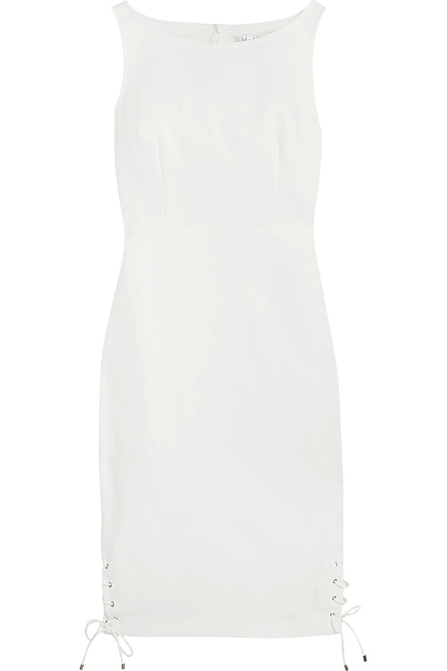 Moda in bianco esatte 2017 con il tubino white di Max Mara