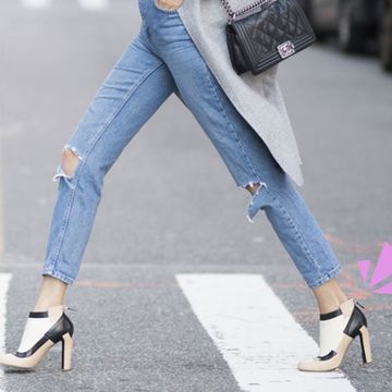 Jeans, Clothing, Denim, Street fashion, Waist, Leg, Ankle, Fashion, Pink, Trousers, 