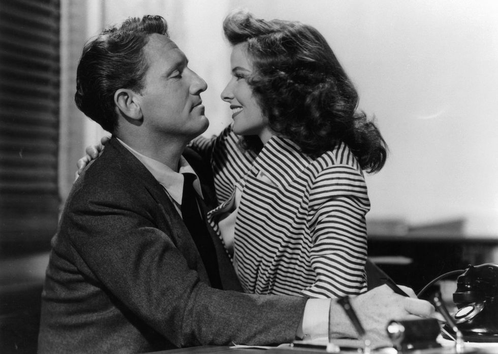 Spencer Tracy e Katharine Hepburn