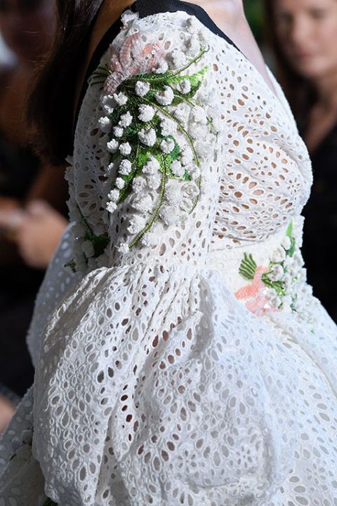 White, Clothing, Dress, Lace, Fashion, Bridal accessory, Wedding dress, Gown, Crochet, Textile, 
