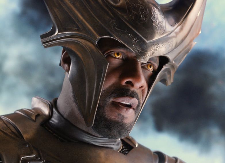 Idris Elba in una scena di Thor -The dark world