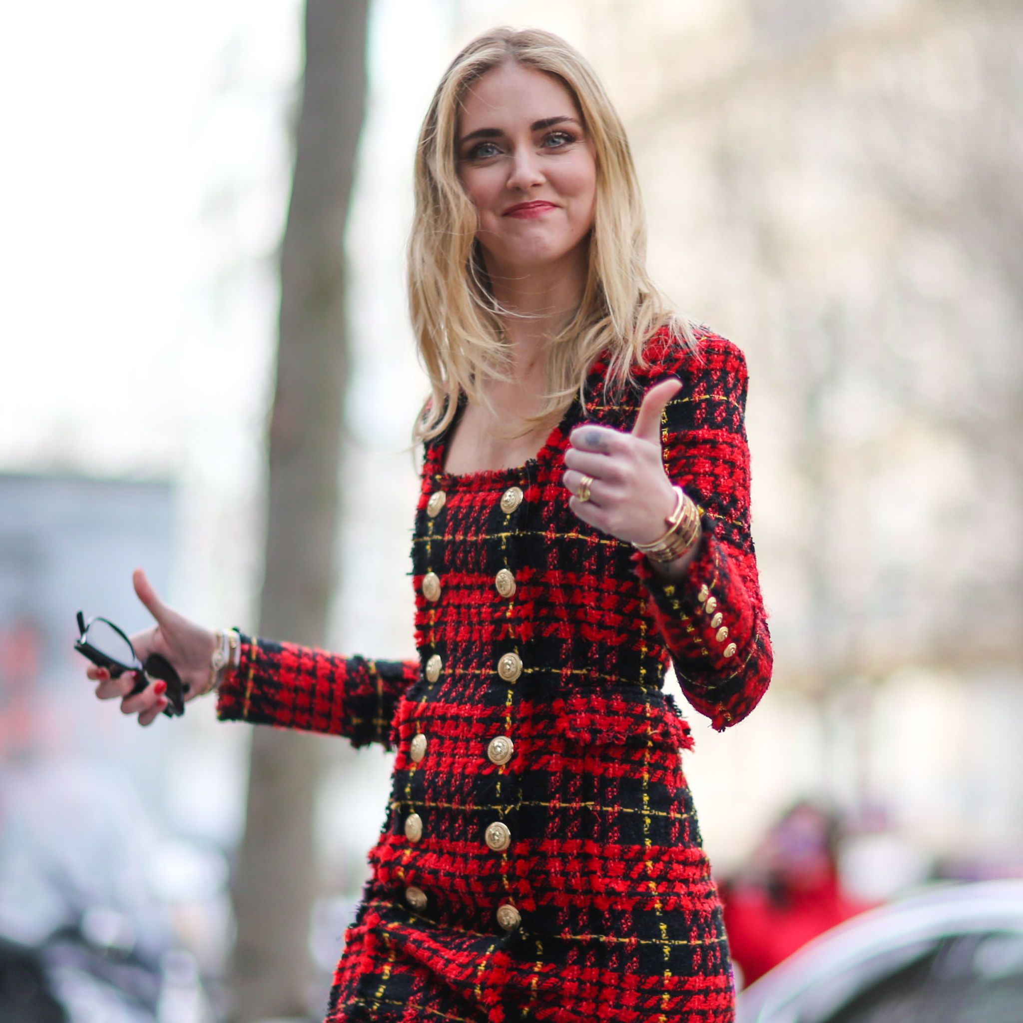 Vestito balmain deals chiara ferragni