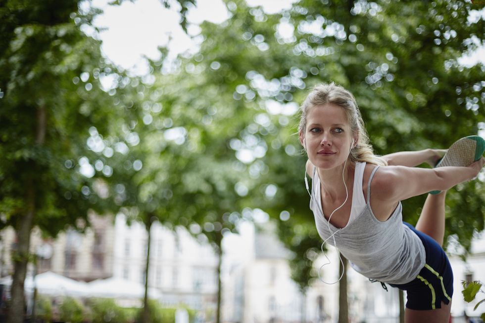 Workout e allenamenti all'aperto per le tue vacanze: stretching