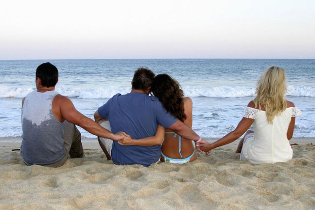 People on beach, Vacation, Fun, Ocean, Summer, Beach, Sea, Leisure, Sitting, Tourism, 