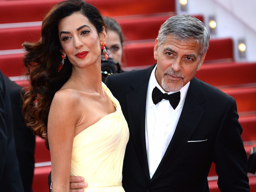 Festival del cinema di Venezia 2017: George Clooney e la moglie Amal