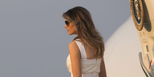 Mmelania Trump look: gli occhiali da sole sono un must have
