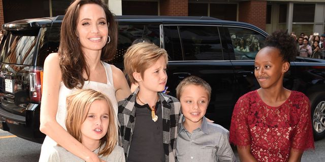 Angelina Jolie con i figli sul red carpet, notizie