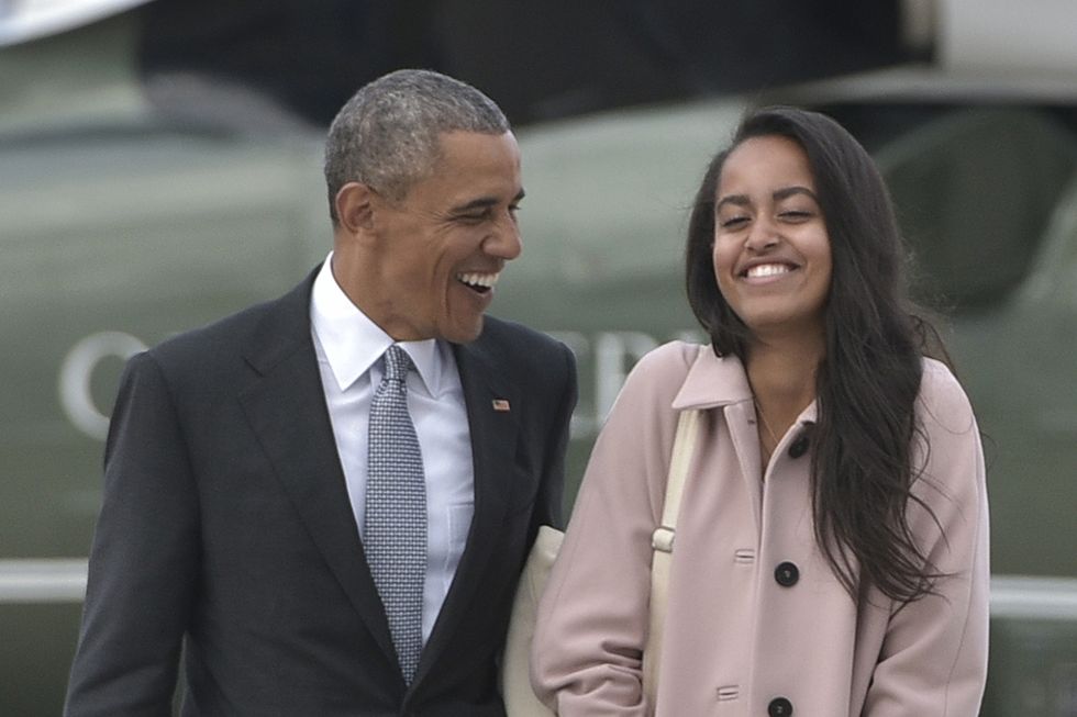 Barack Obama: papà in lacrime per Malia Obama