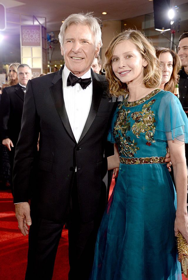 Harrison Ford con la moglie Calista Flockhart