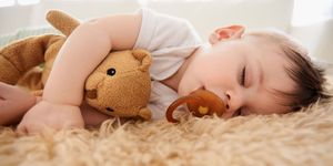 Child, Baby, Skin, Product, Sleep, Stuffed toy, Toy, Toddler, Bedtime, Baby sleeping, 