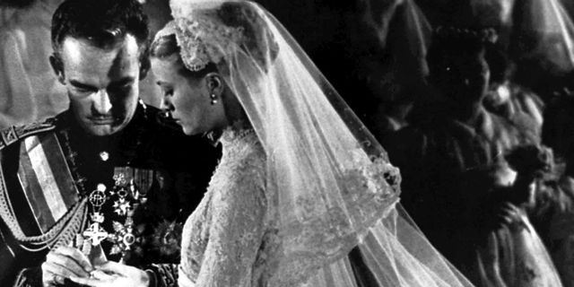 Il matrimonio tra Grace Kelly e il principe Ranieri di Monaco