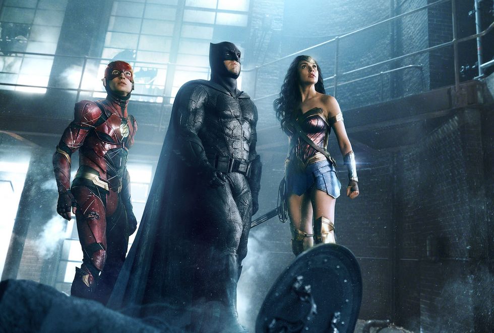 Ben Affleck in una scena di Justice league