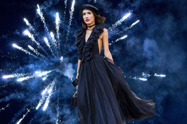 Blue, Fashion, Dress, Beauty, Cg artwork, Gown, Formal wear, Darkness, Haute couture, Performance, 